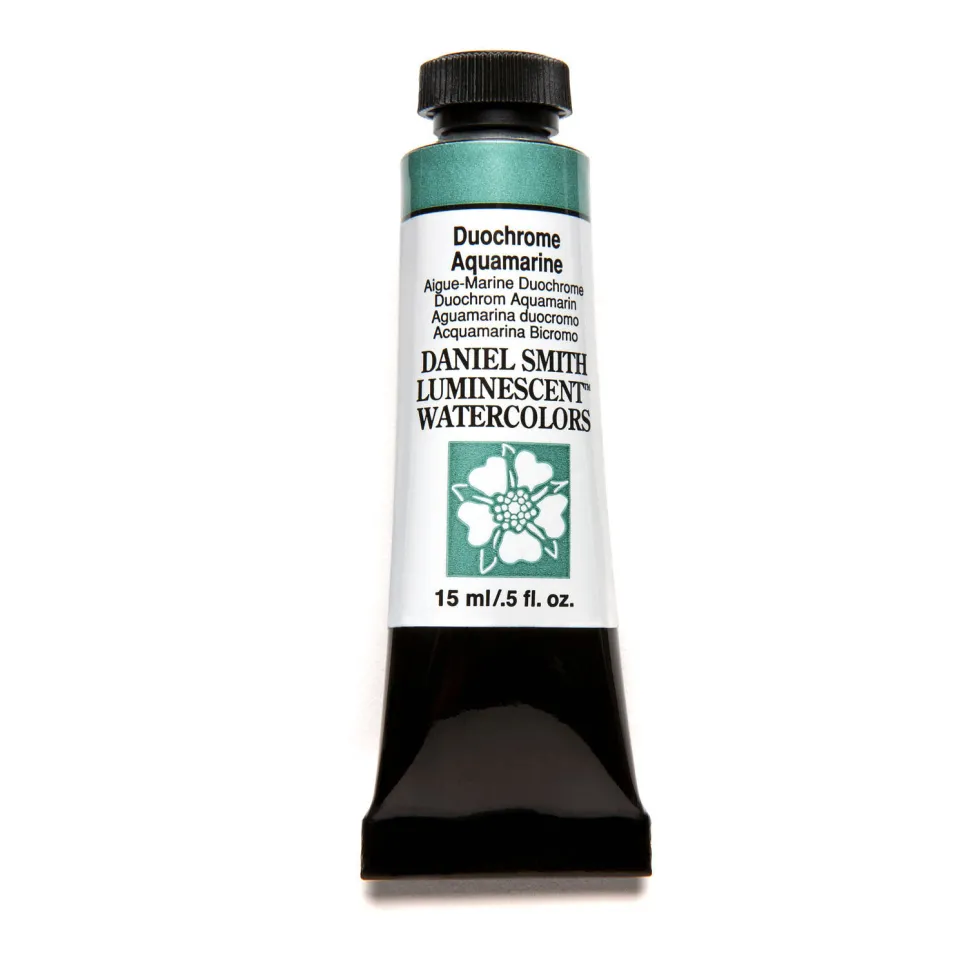 Farba akwarelowa Extra Fine Luminescent - Daniel Smith - Duochrome Aquamarine, 15 ml