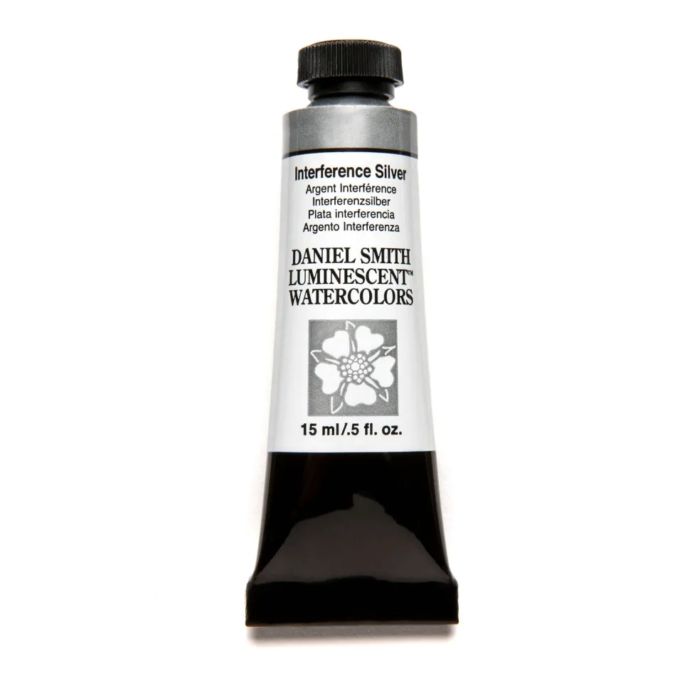 Farba akwarelowa Extra Fine Luminescent - Daniel Smith - Interference Silver, 15 ml