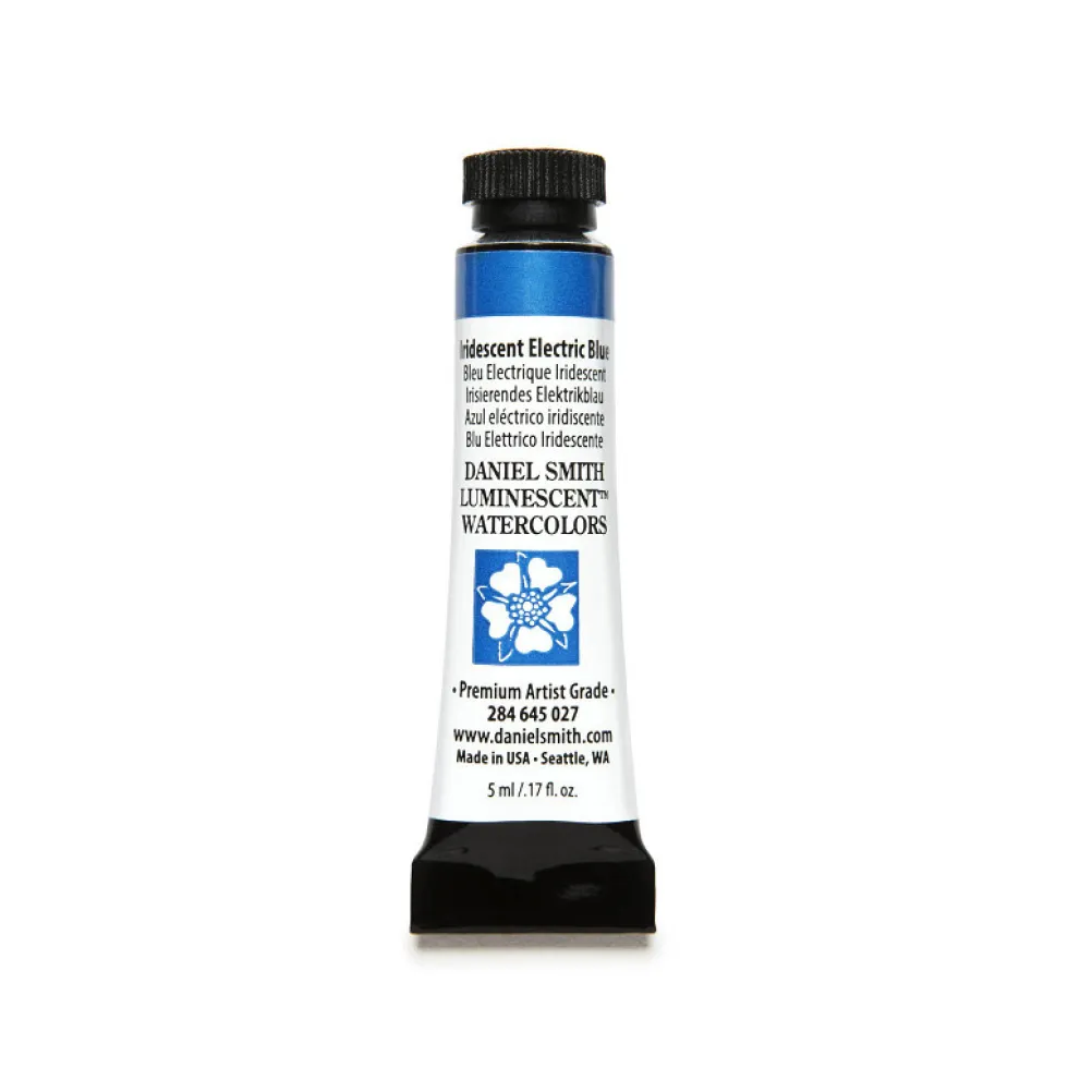 Farba akwarelowa Extra Fine Luminescent - Daniel Smith - Iridescent Electric Blue, 5 ml