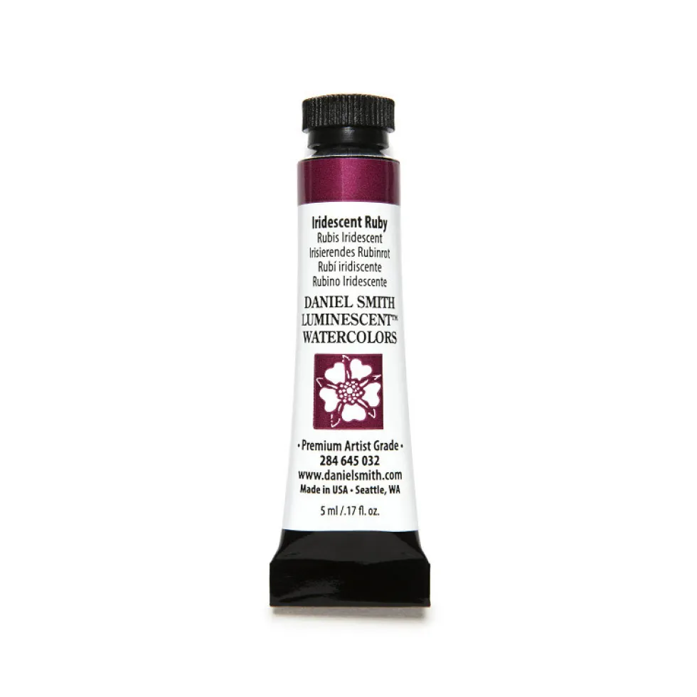 Farba akwarelowa Extra Fine Luminescent - Daniel Smith - Iridescent Ruby, 5 ml