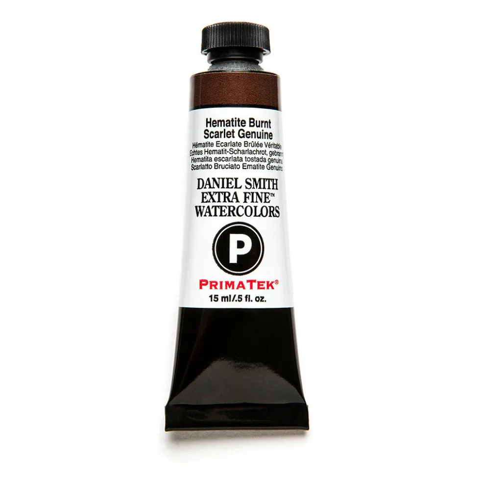 Farba akwarelowa Extra Fine PrimaTek - Daniel Smith - Hematite Burnt Scarlet Genuine, 15 ml