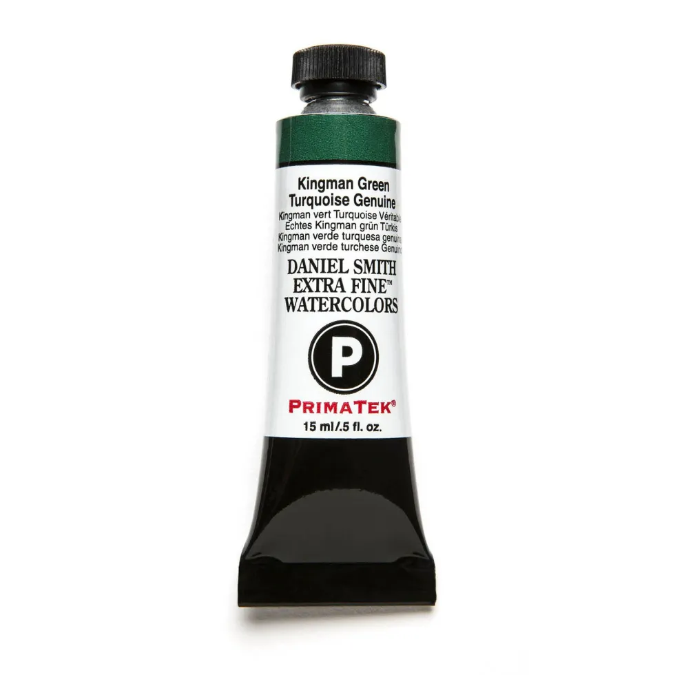 Farba akwarelowa Extra Fine PrimaTek - Daniel Smith - Kingman Green Turquoise Genuine, 15 ml