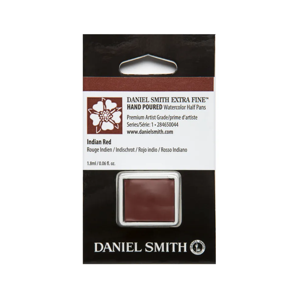 Farba akwarelowa Extra Fine w półkostce - Daniel Smith - Indian Red