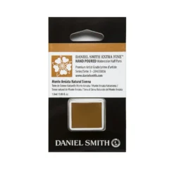 Farba akwarelowa Extra Fine w półkostce - Daniel Smith - Monte Amiata Natural Sienna