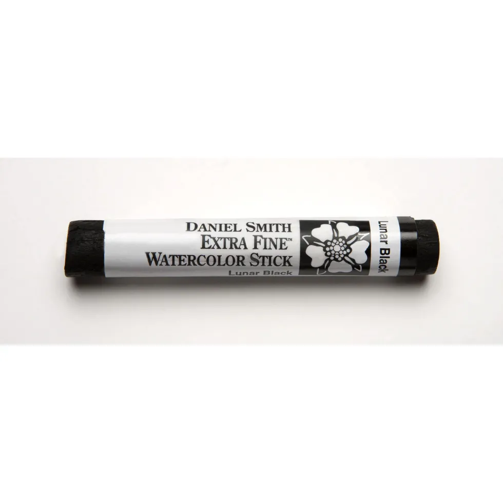 Farba akwarelowa Extra Fine w sztyfcie - Daniel Smith - Lunar Black