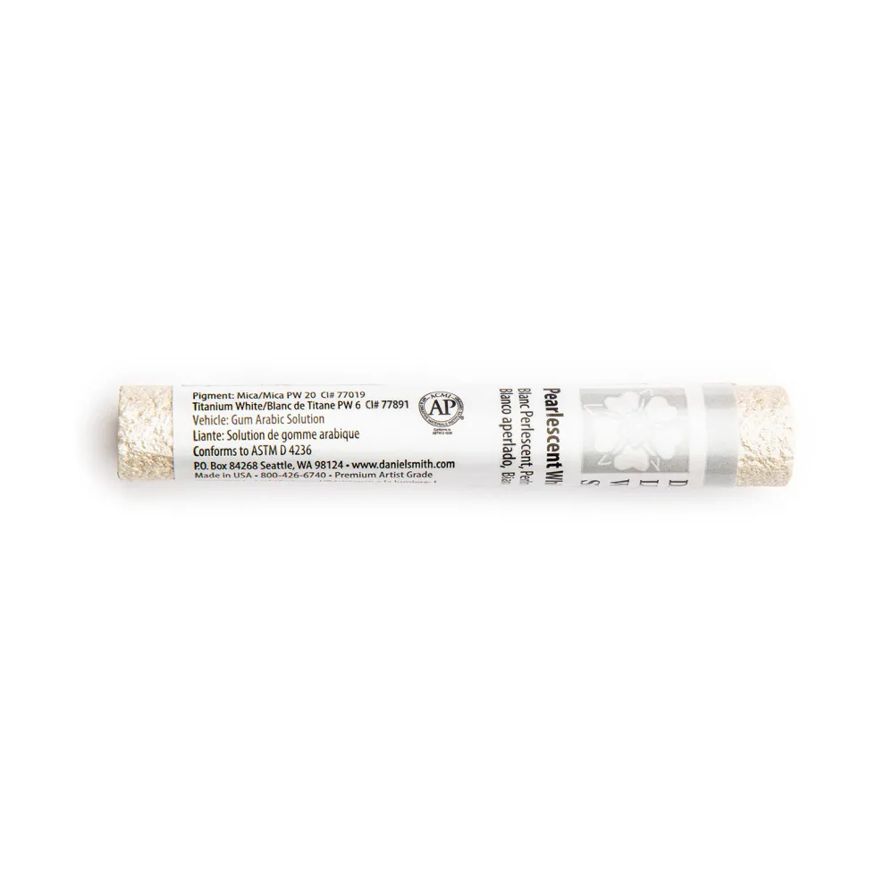 Farba akwarelowa Extra Fine w sztyfcie - Daniel Smith - Pearlescent White