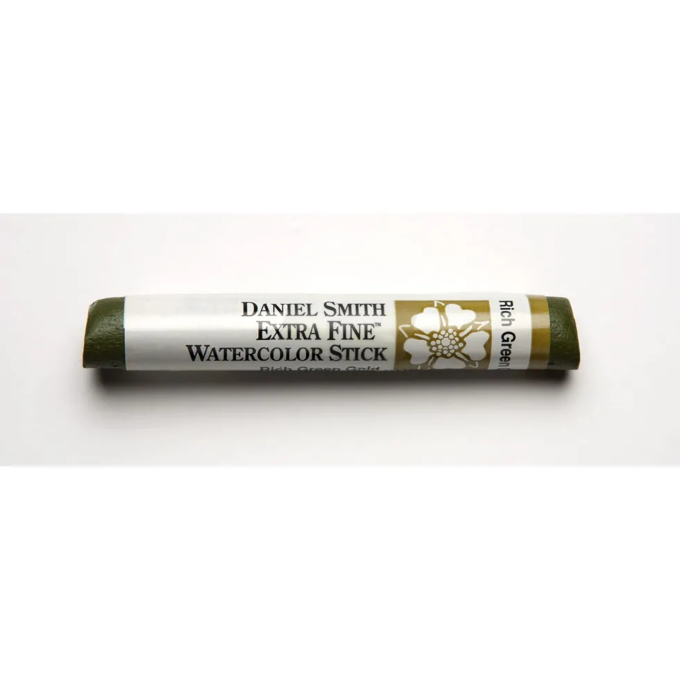 Farba akwarelowa Extra Fine w sztyfcie - Daniel Smith - Rich Green Gold
