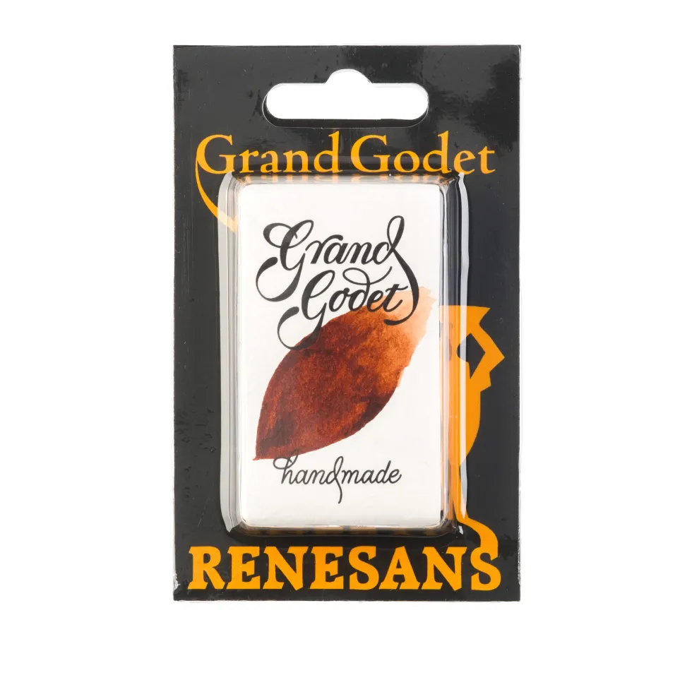Farba akwarelowa Grand Godet w kostce - Renesans - 42 Burnt Umber