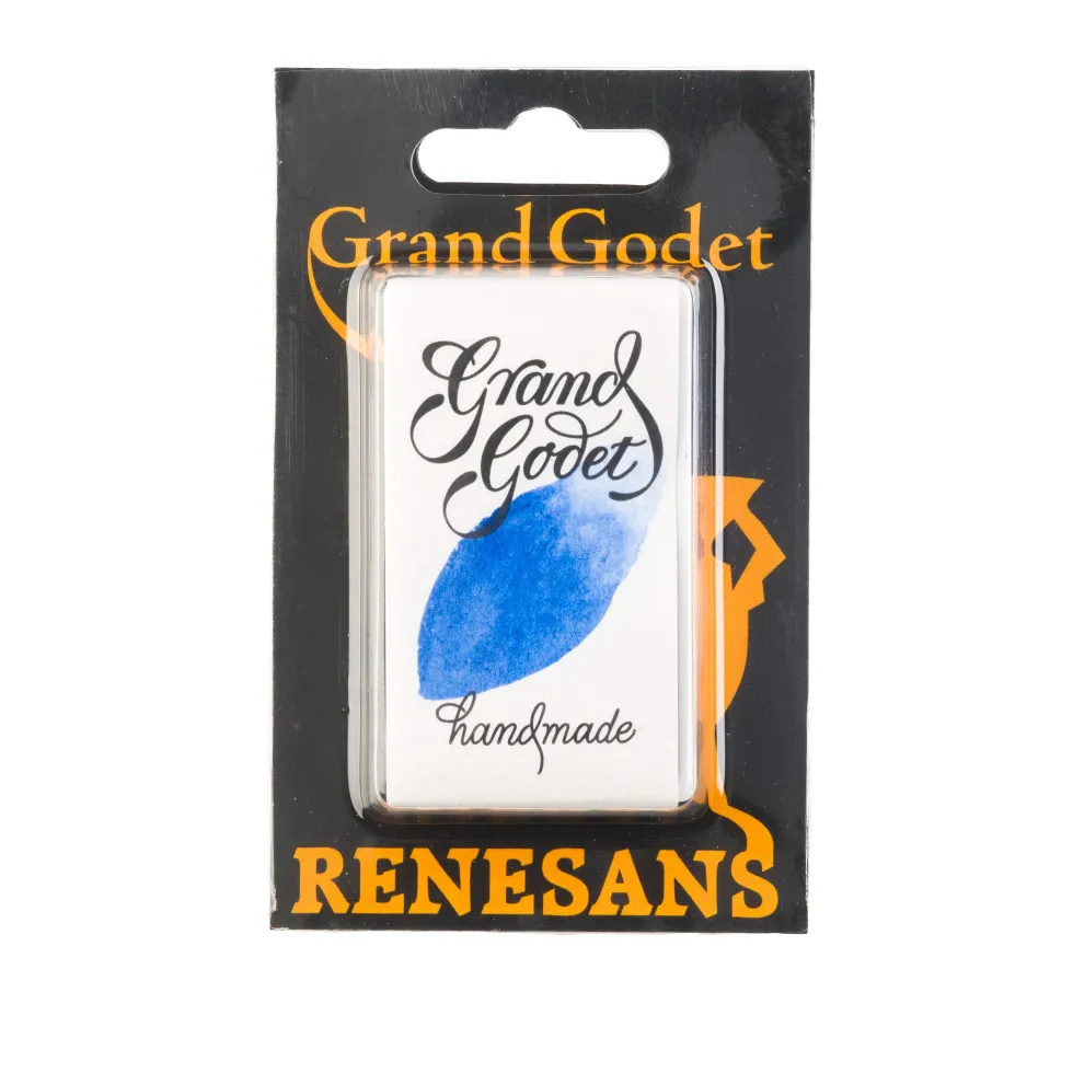 Farba akwarelowa Grand Godet w kostce - Renesans - 21 Cobalt Blue