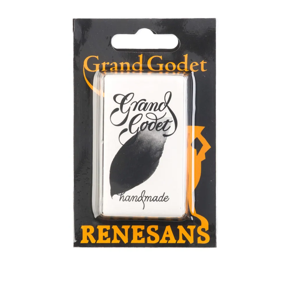 Farba akwarelowa Grand Godet w kostce - Renesans - 50 Lamp Black