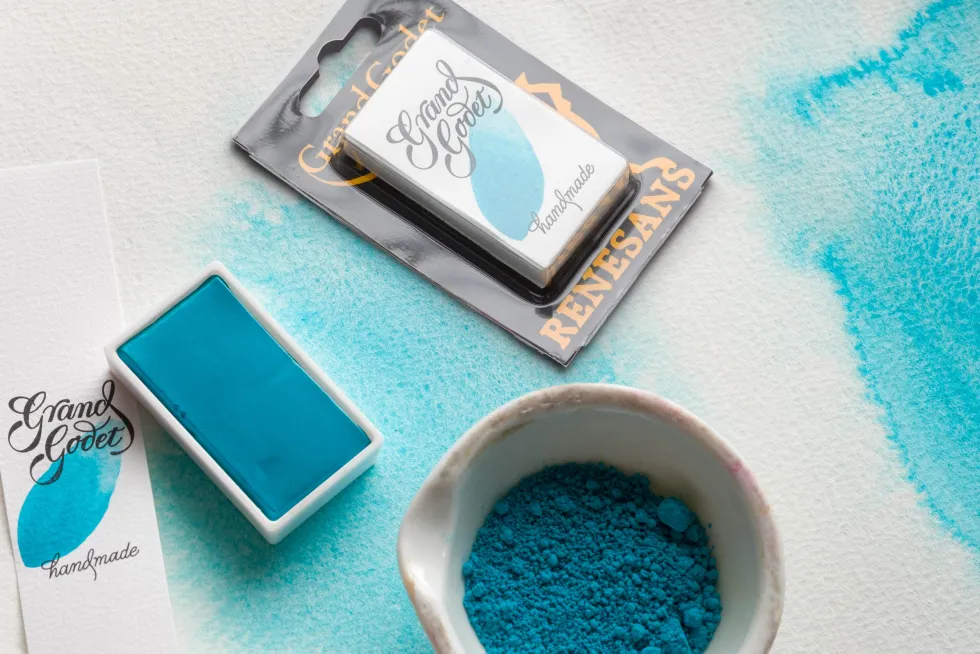 Farba akwarelowa Grand Godet w kostce - Renesans - 39 Pozzuoli Earth