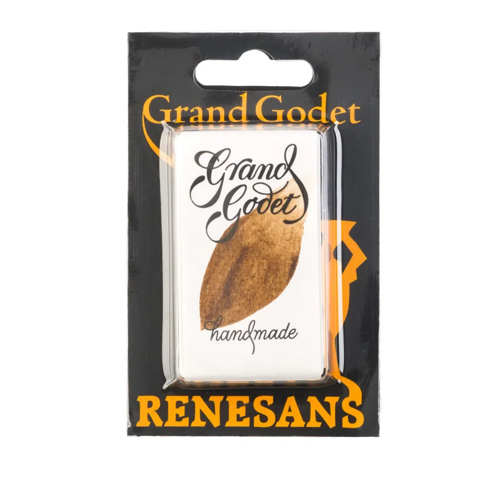 Farba akwarelowa Grand Godet w kostce - Renesans - 41 Raw Umber