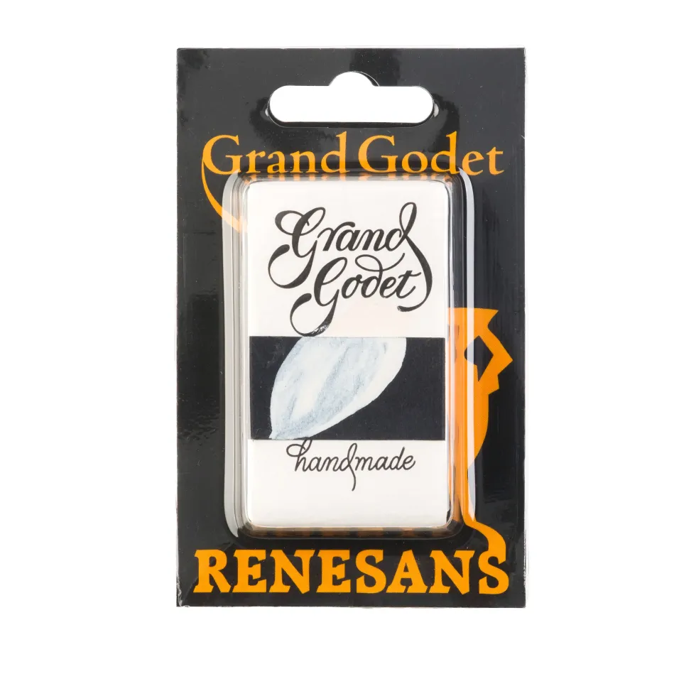 Farba akwarelowa Grand Godet w kostce - Renesans - 1 Titanium White