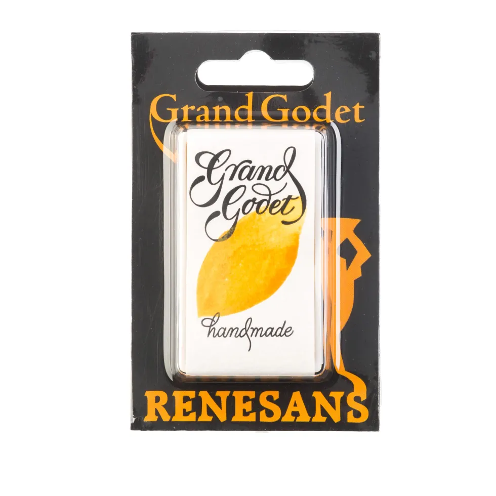 Farba akwarelowa Grand Godet w kostce - Renesans - 35 Yellow Earth