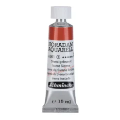 Farba akwarelowa Horadam Aquarell - Schmincke - 661, Burnt Sienna, 15 ml