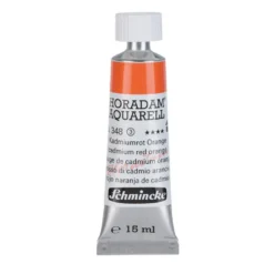 Farba akwarelowa Horadam Aquarell - Schmincke - 348, Cadmium Red Orange, 15 ml