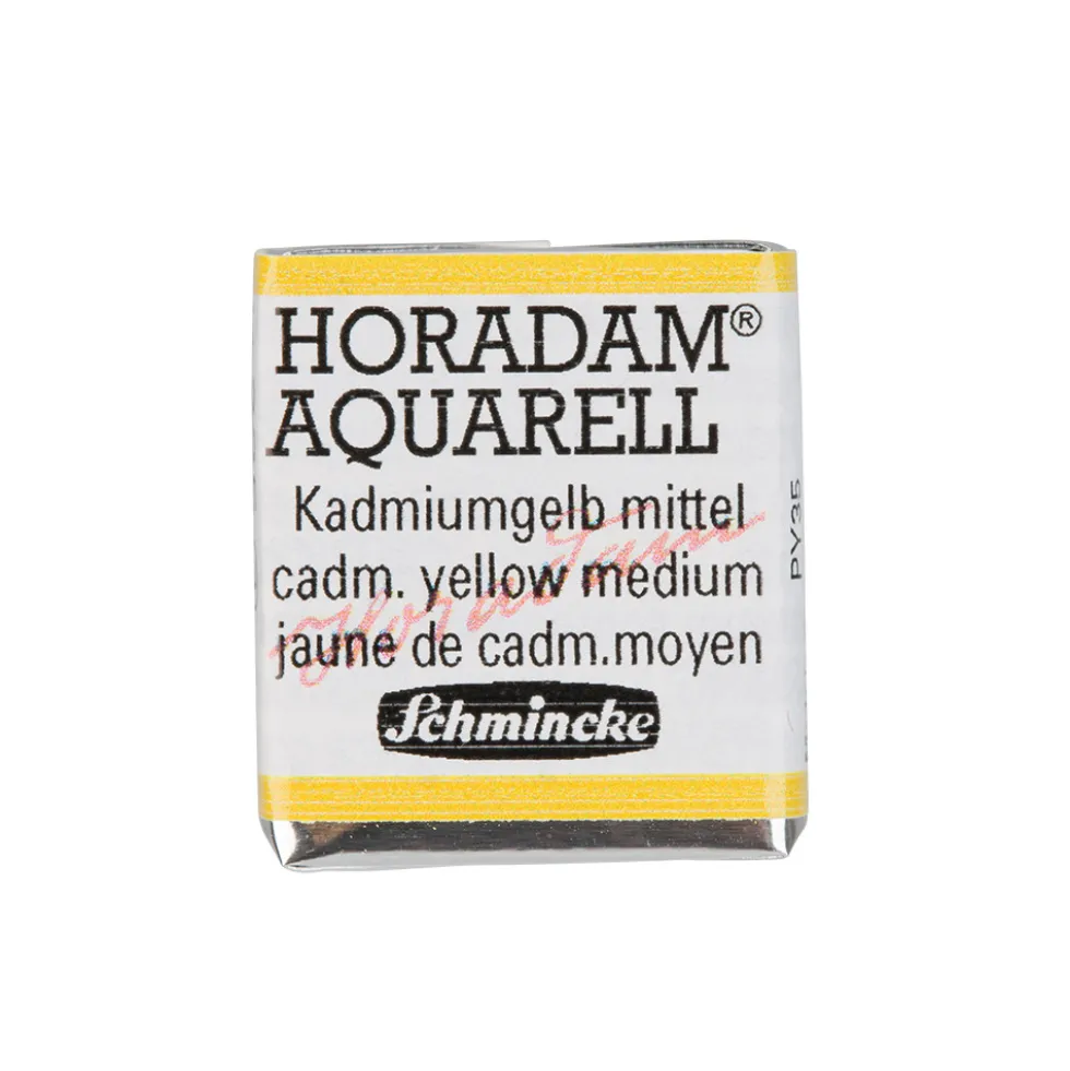 Farba akwarelowa Horadam Aquarell - Schmincke - 225, Cadmium Yellow Medium