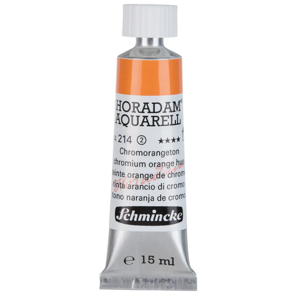 Farba akwarelowa Horadam Aquarell - Schmincke - 214, Chromium Orange Hue, 15 ml