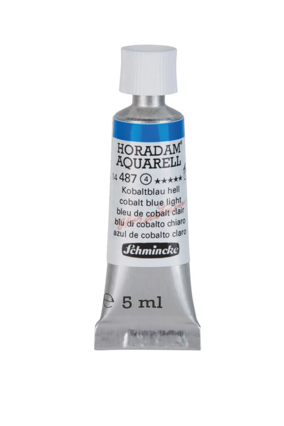 Farba akwarelowa Horadam Aquarell - Schmincke - 487, Cobalt Blue Light, 5 ml