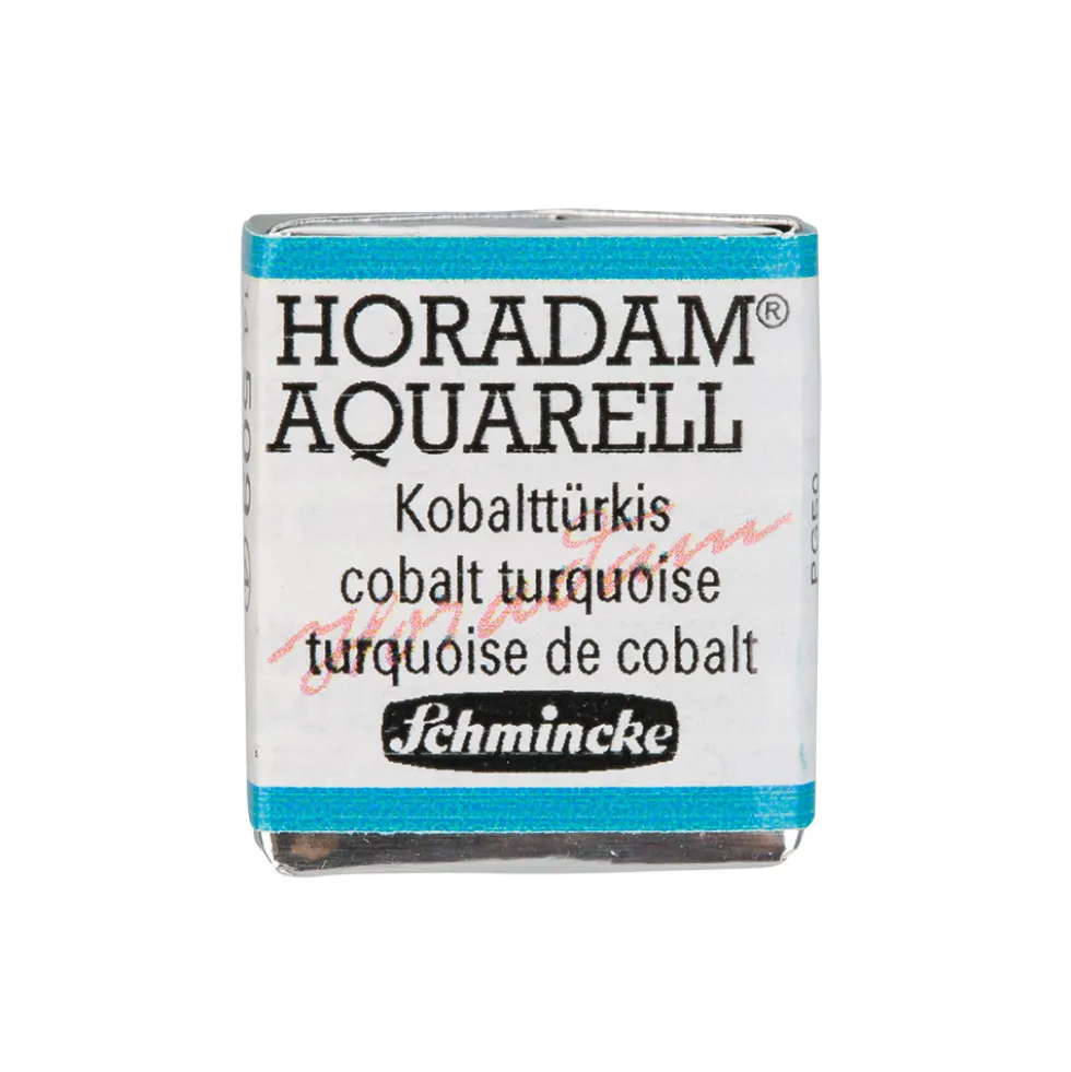 Farba akwarelowa Horadam Aquarell - Schmincke - 509, Cobalt Turquoise
