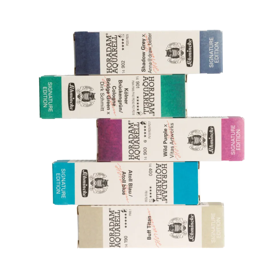 Farba akwarelowa Horadam Aquarell - Schmincke - 901, Cologne Bridge Green, 15 ml