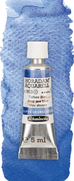 Farba akwarelowa Horadam Aquarell - Schmincke - 953, Deep Sea Blue, 5 ml