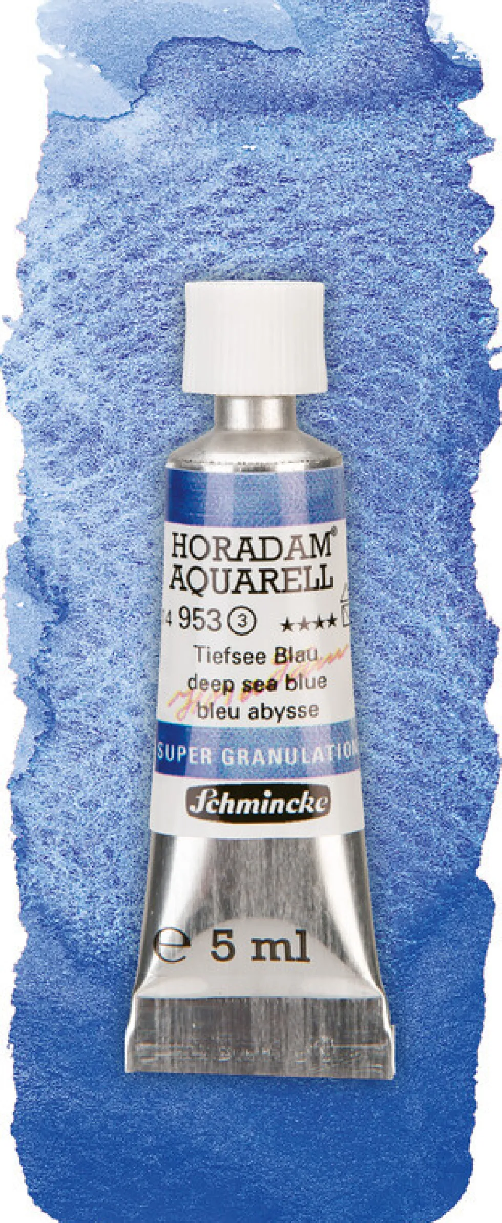 Farba akwarelowa Horadam Aquarell - Schmincke - 953, Deep Sea Blue, 5 ml