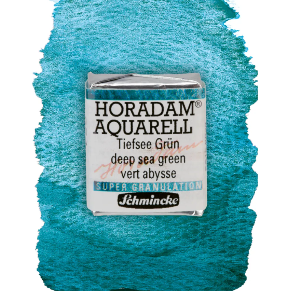 Farba akwarelowa Horadam Aquarell - Schmincke - 954, Deep Sea Green
