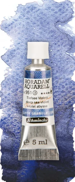 Farba akwarelowa Horadam Aquarell - Schmincke - 951, Deep Sea Violet, 5 ml