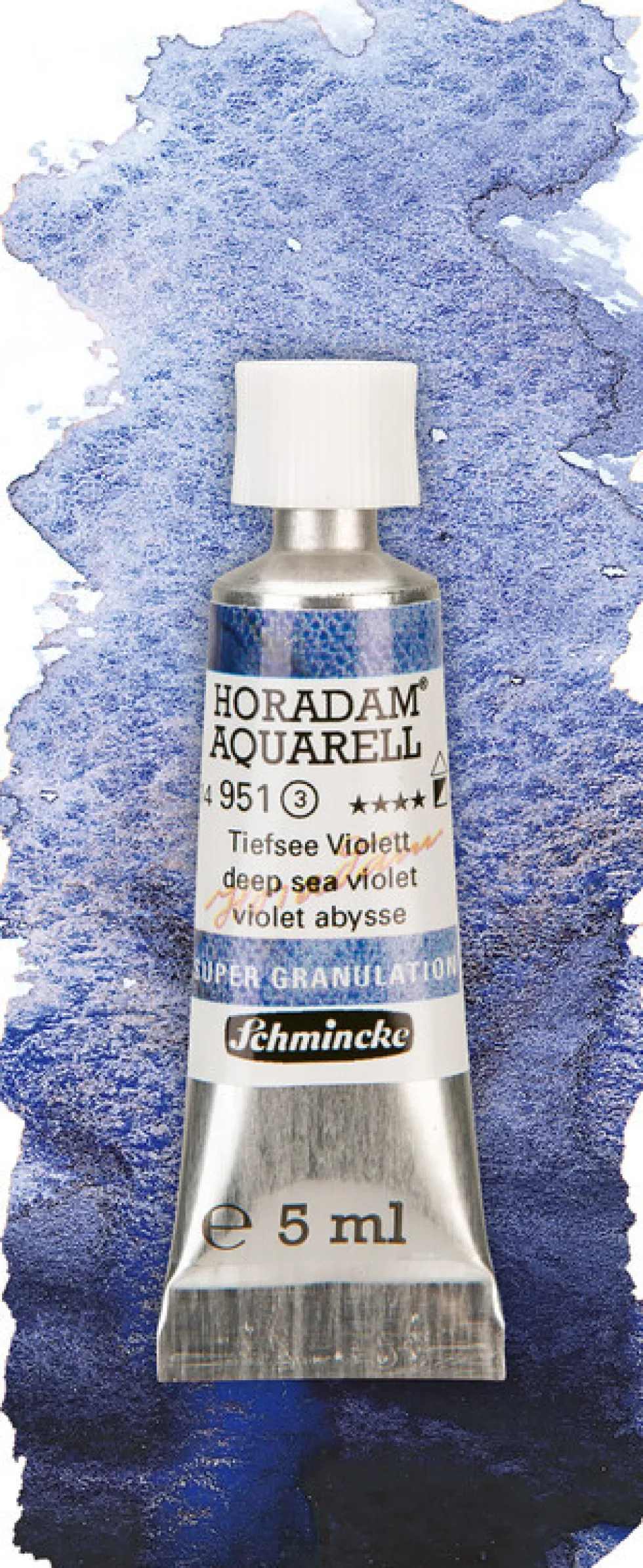 Farba akwarelowa Horadam Aquarell - Schmincke - 951, Deep Sea Violet, 5 ml