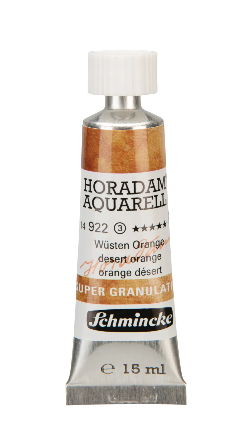 Farba akwarelowa Horadam Aquarell - Schmincke - 922, Desert Orange, 15 ml