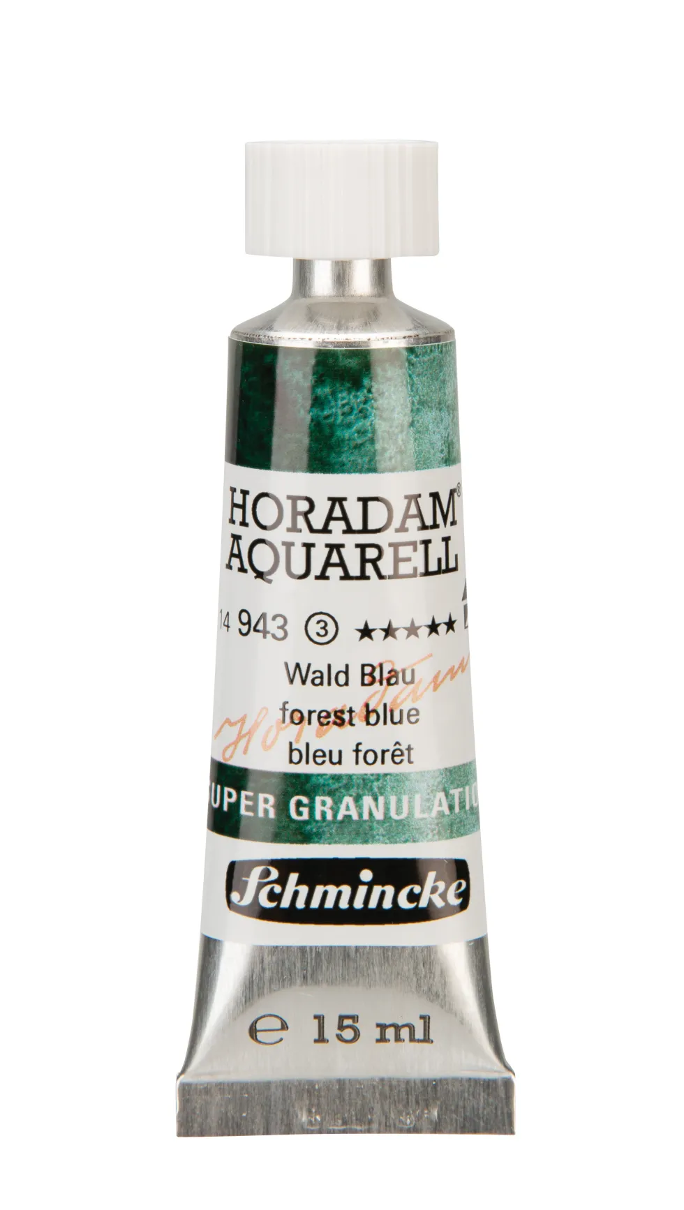 Farba akwarelowa Horadam Aquarell - Schmincke - 943, Forest Blue, 15 ml