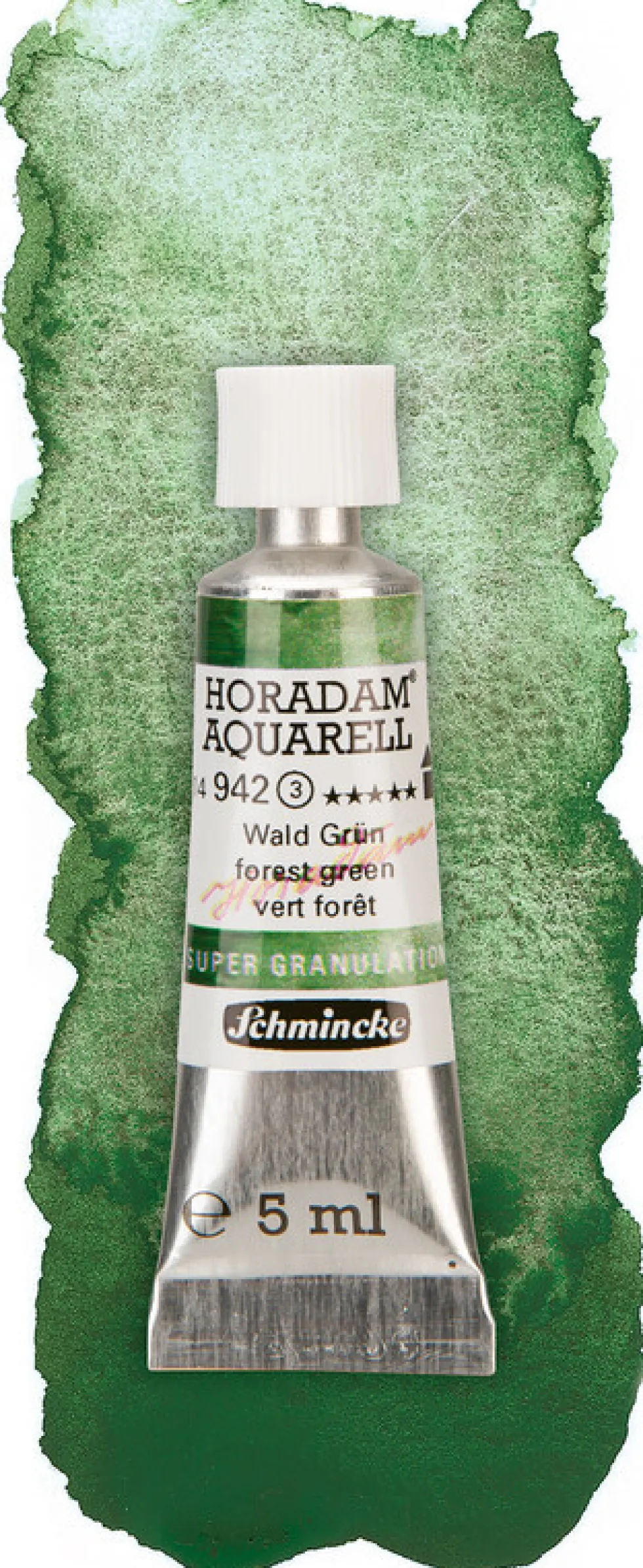 Farba akwarelowa Horadam Aquarell - Schmincke - 942, Forest Green, 5 ml