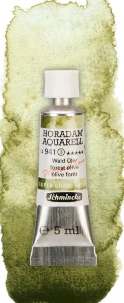 Farba akwarelowa Horadam Aquarell - Schmincke - 941, Forest Olive, 5 ml