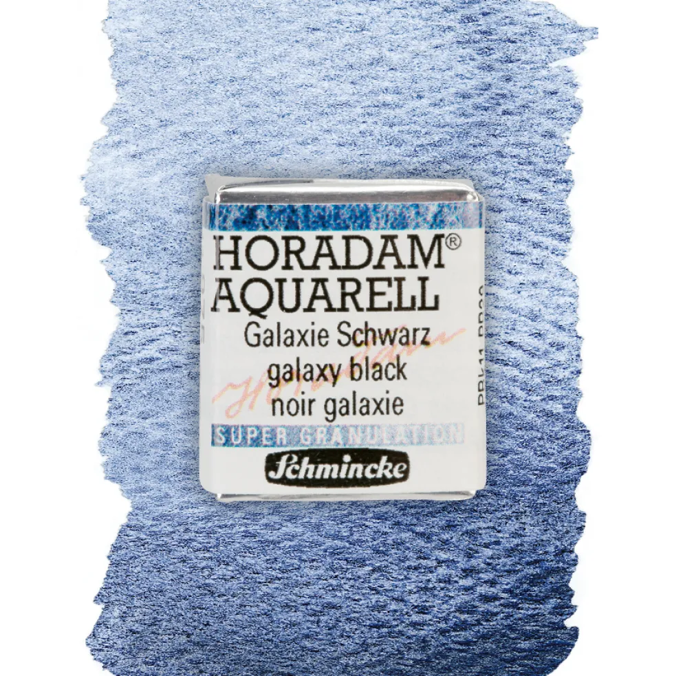 Farba akwarelowa Horadam Aquarell - Schmincke - 975, Galaxy Black