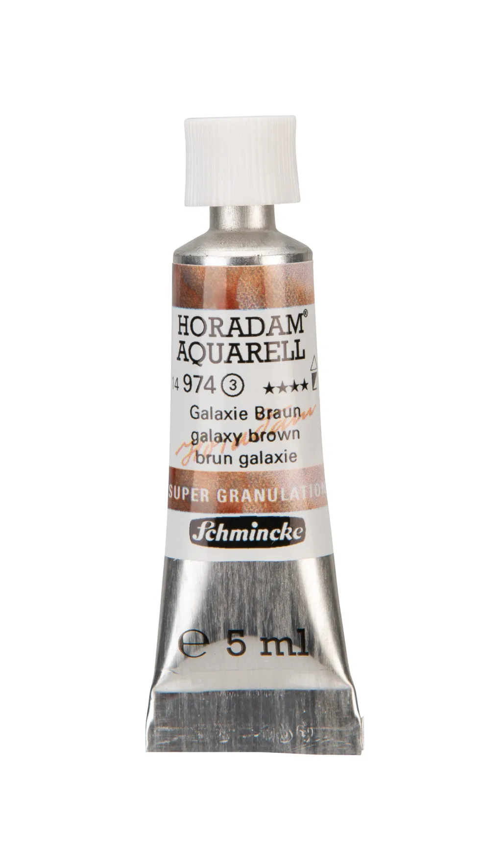 Farba akwarelowa Horadam Aquarell - Schmincke - 974, Galaxy Brown, 5 ml