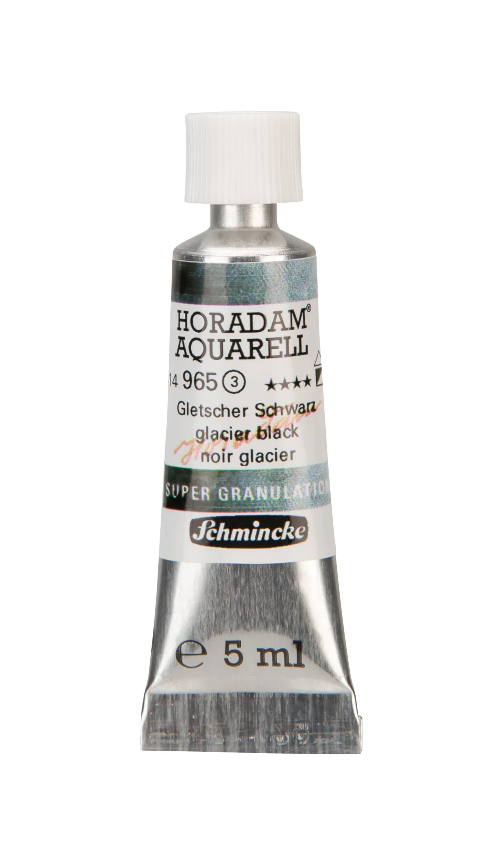Farba akwarelowa Horadam Aquarell - Schmincke - 965, Glacier Black, 5 ml