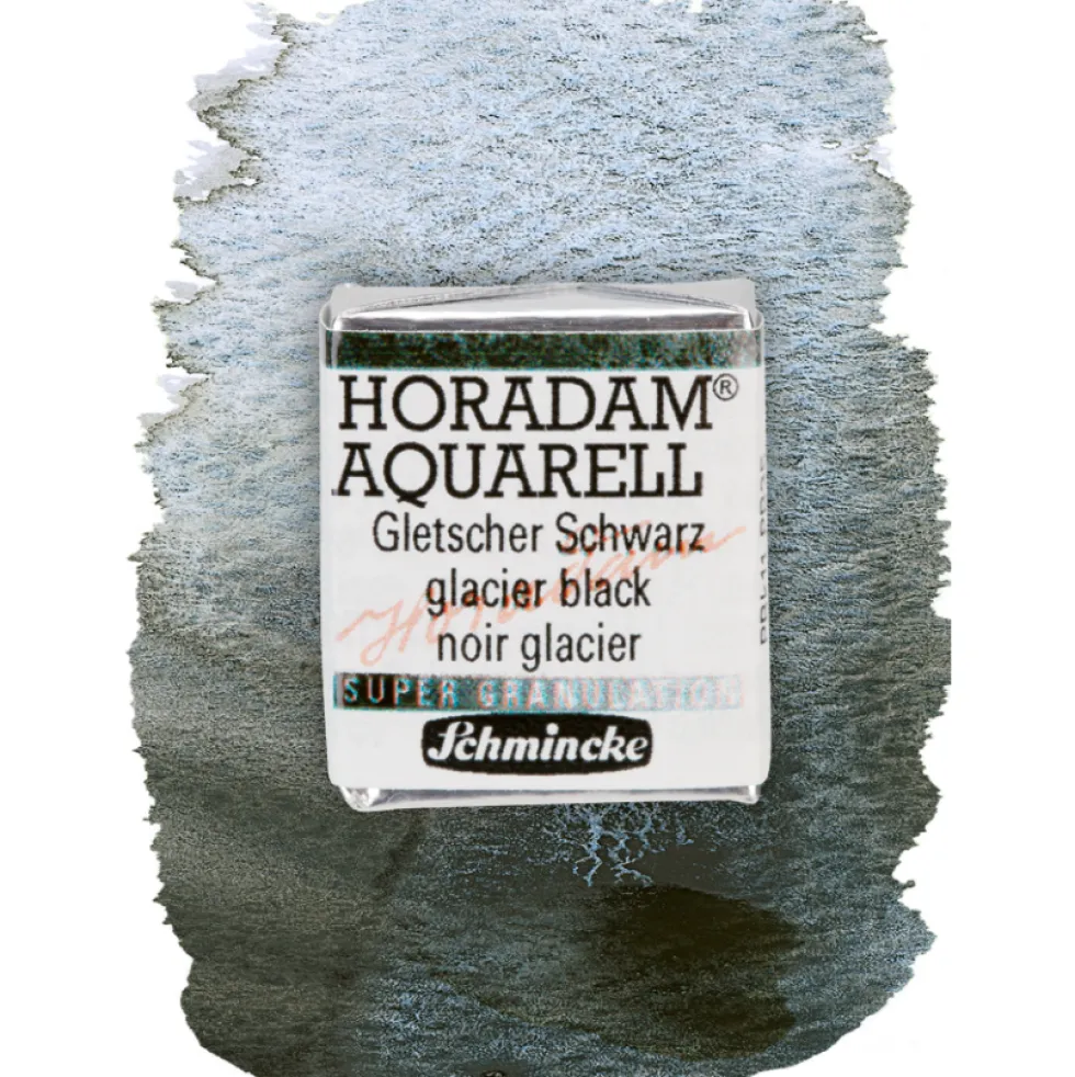 Farba akwarelowa Horadam Aquarell - Schmincke - 965, Glacier Black