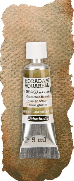 Farba akwarelowa Horadam Aquarell - Schmincke - 964, Glacier Brown, 5 ml