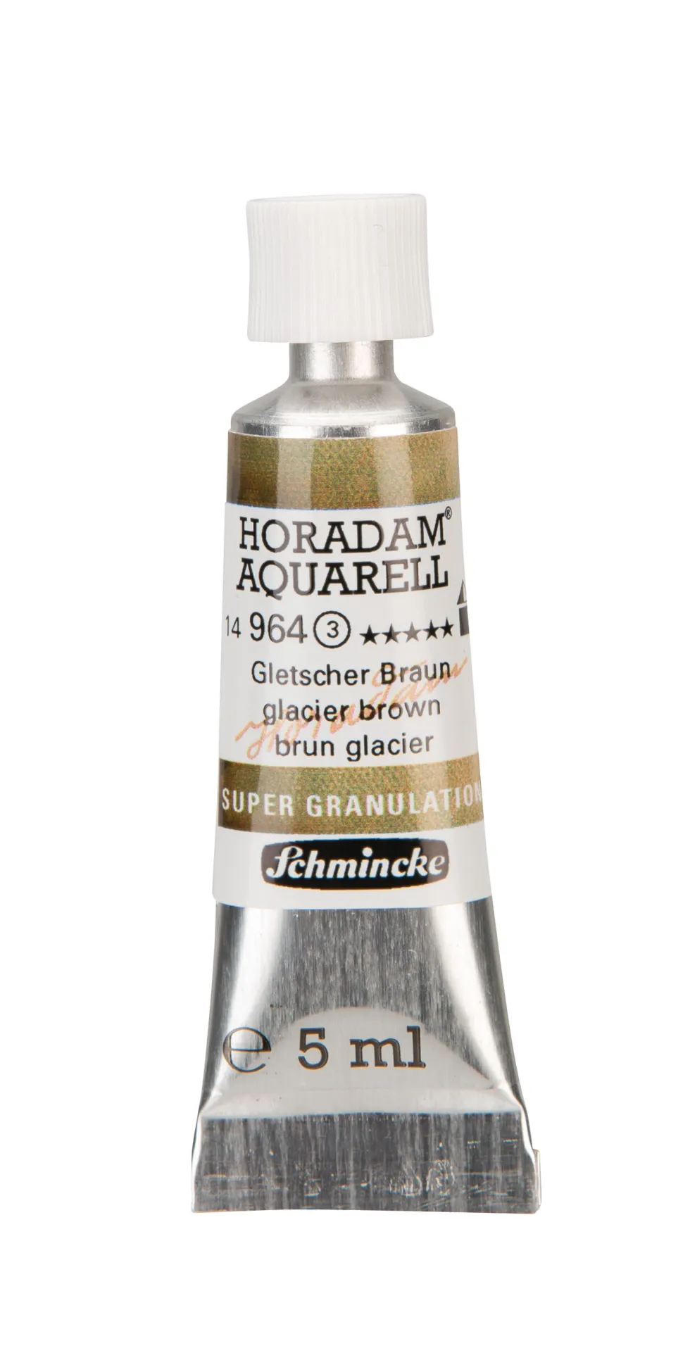 Farba akwarelowa Horadam Aquarell - Schmincke - 964, Glacier Brown, 5 ml