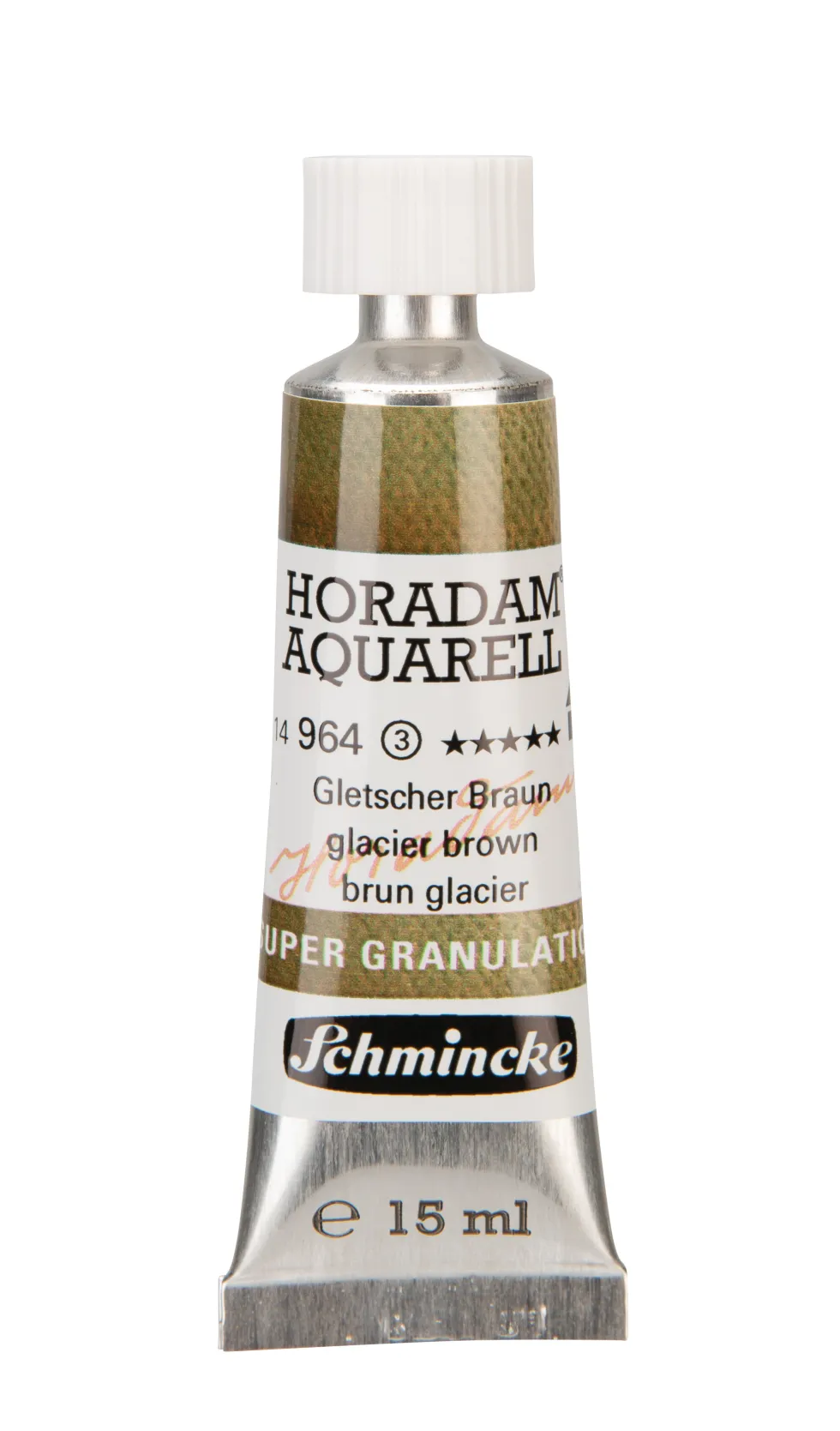 Farba akwarelowa Horadam Aquarell - Schmincke - 964, Glacier Brown, 15 ml