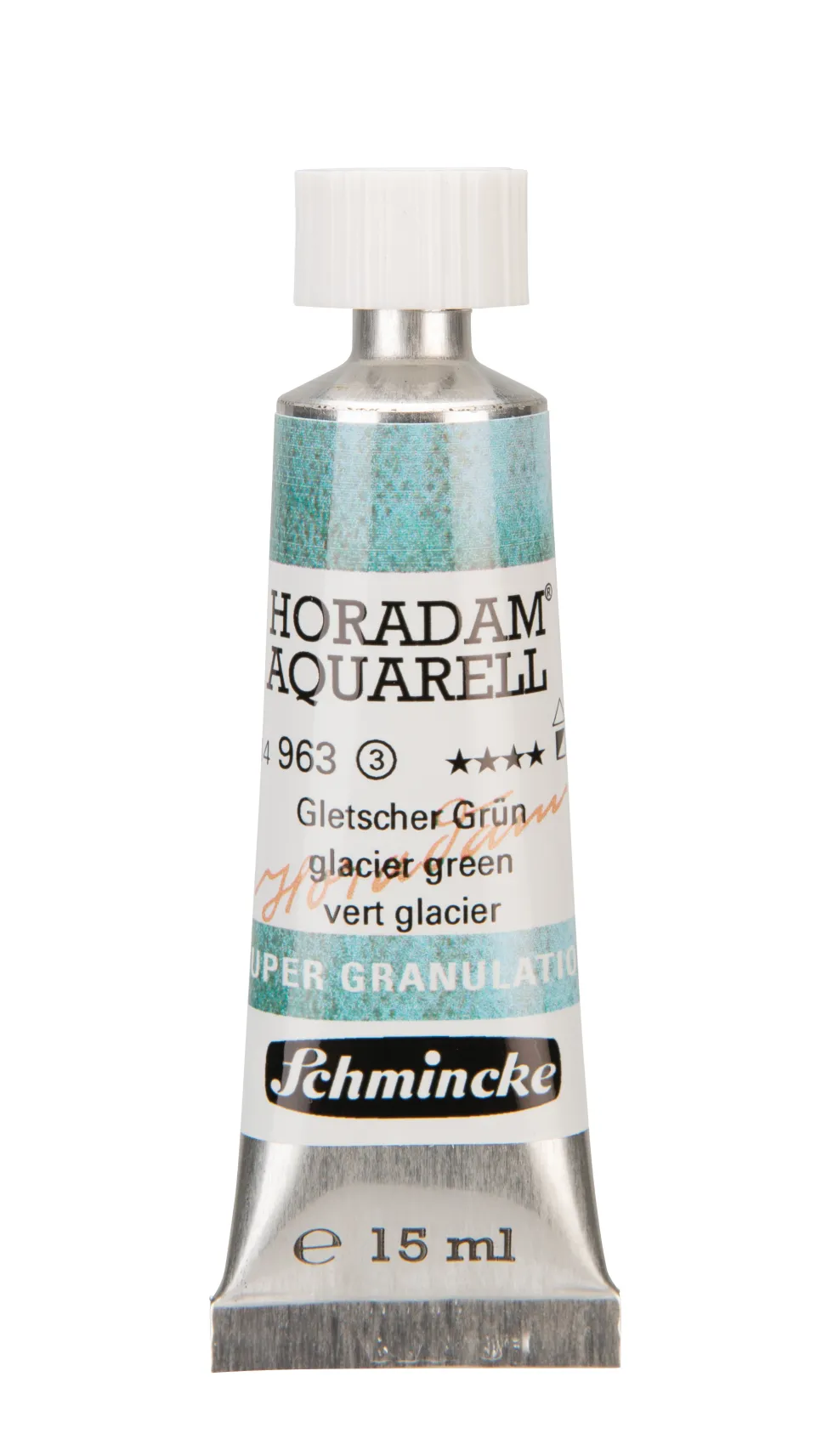 Farba akwarelowa Horadam Aquarell - Schmincke - 963, Glacier Green, 15 ml