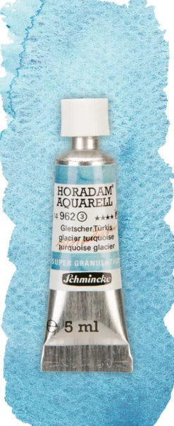 Farba akwarelowa Horadam Aquarell - Schmincke - 962, Glacier Turquoise, 5 ml