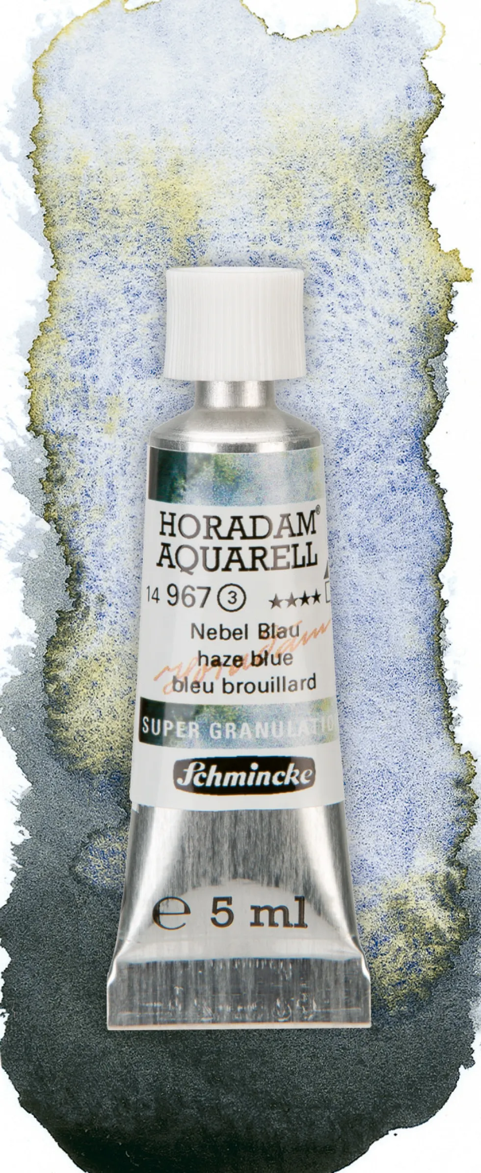 Farba akwarelowa Horadam Aquarell - Schmincke - 967, Haze Blue, 5 ml