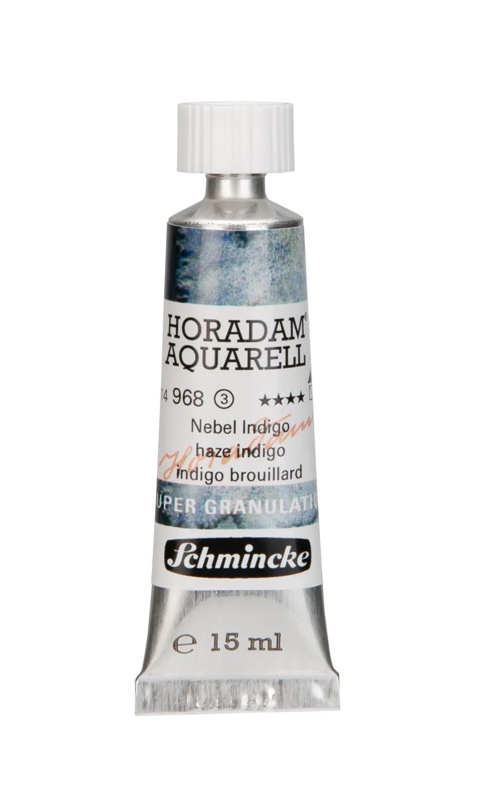 Farba akwarelowa Horadam Aquarell - Schmincke - 968, Haze Indigo, 15 ml