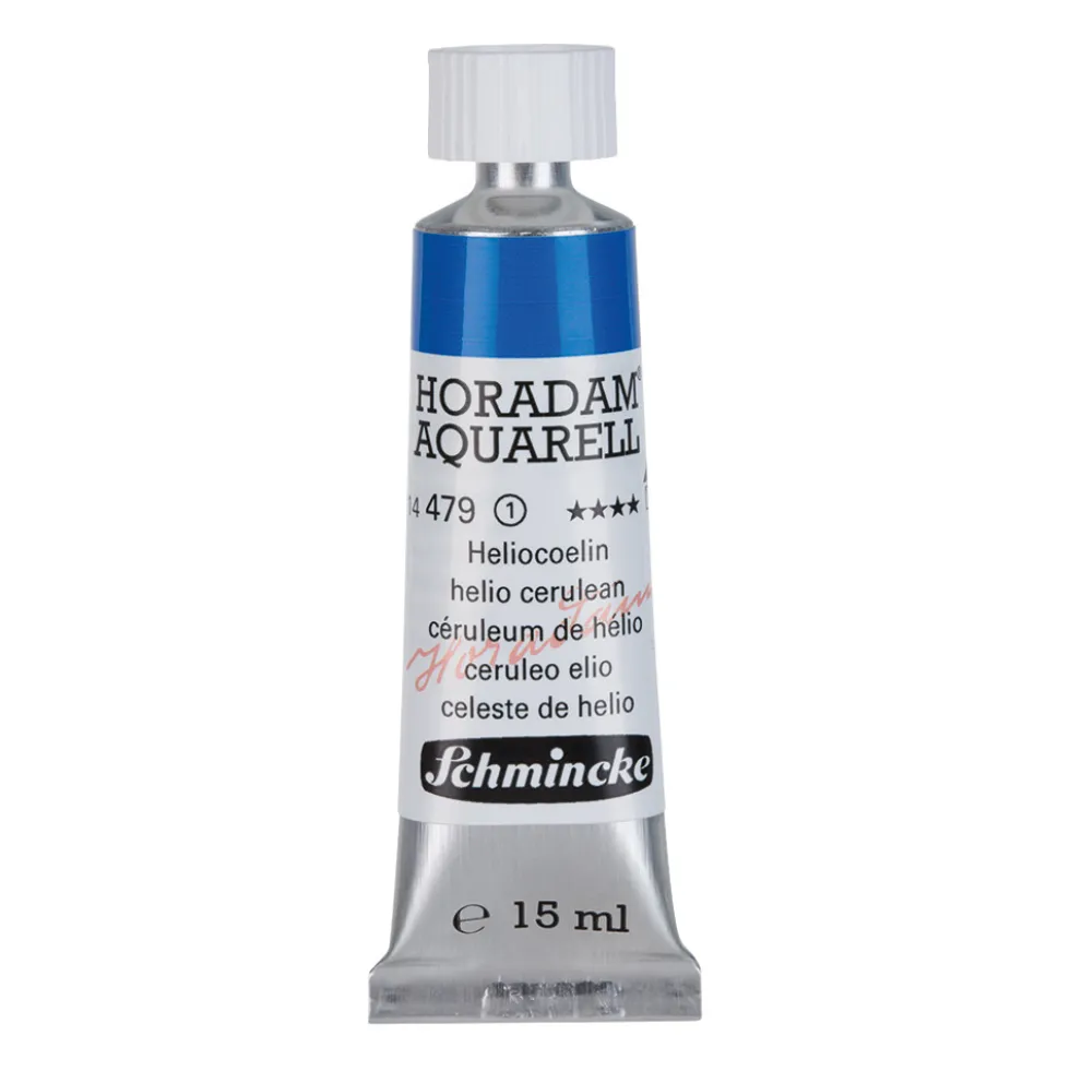 Farba akwarelowa Horadam Aquarell - Schmincke - 479, Helio Cerulean, 15 ml