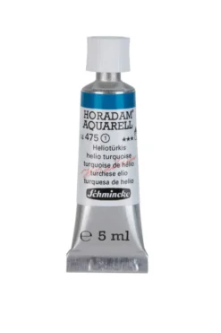 Farba akwarelowa Horadam Aquarell - Schmincke - 475, Helio Turquoise, 5 ml