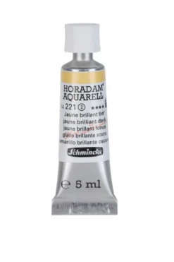 Farba akwarelowa Horadam Aquarell - Schmincke - 221, Jaune Brilliant Dark, 5 ml