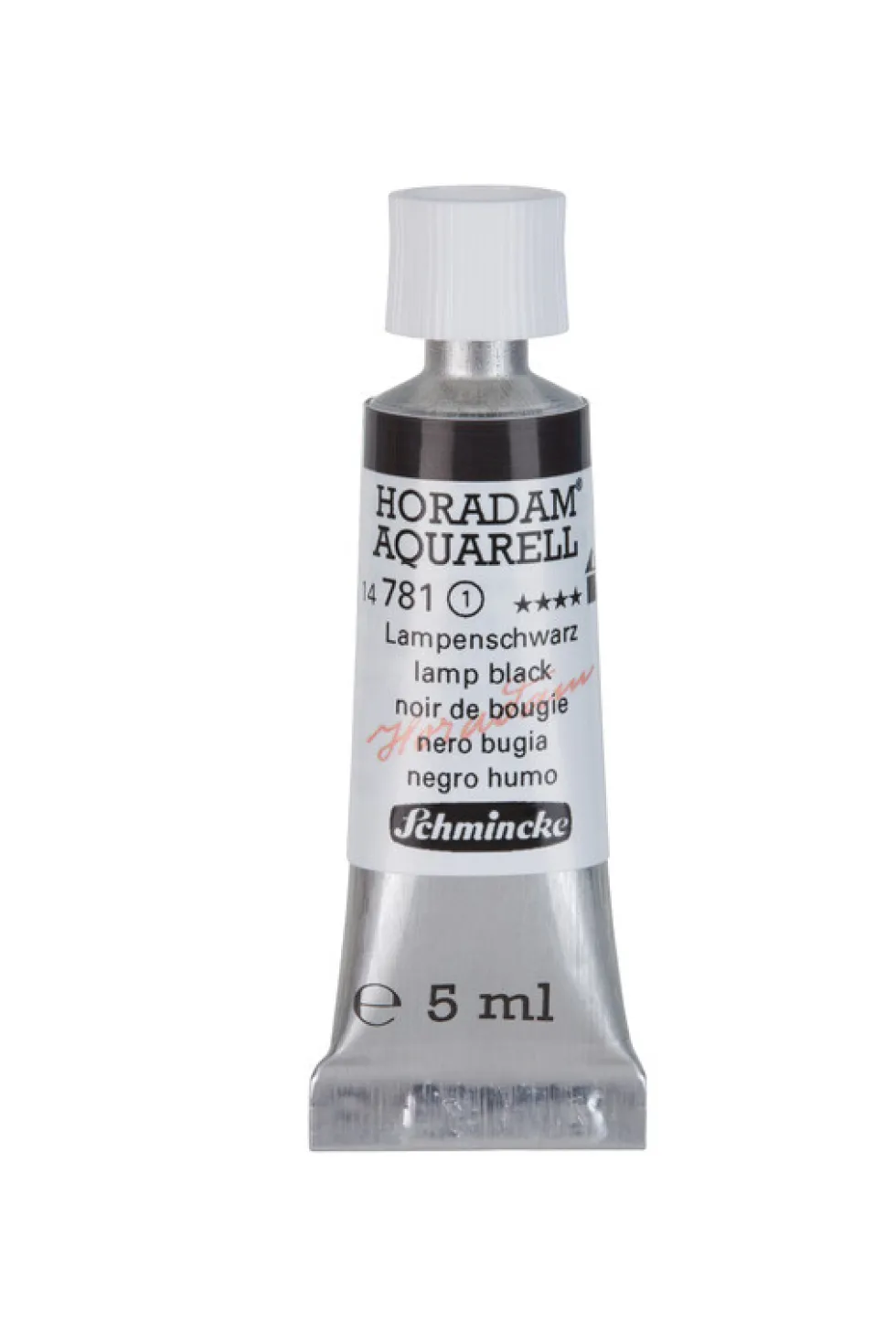 Farba akwarelowa Horadam Aquarell - Schmincke - 781, Lamp Black, 5 ml