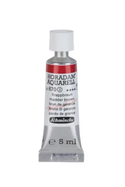 Farba akwarelowa Horadam Aquarell - Schmincke - 670, Madder Brown, 5 ml
